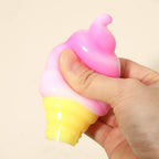 Ice Cream Cone Squishy Stress Relief Ball Toy