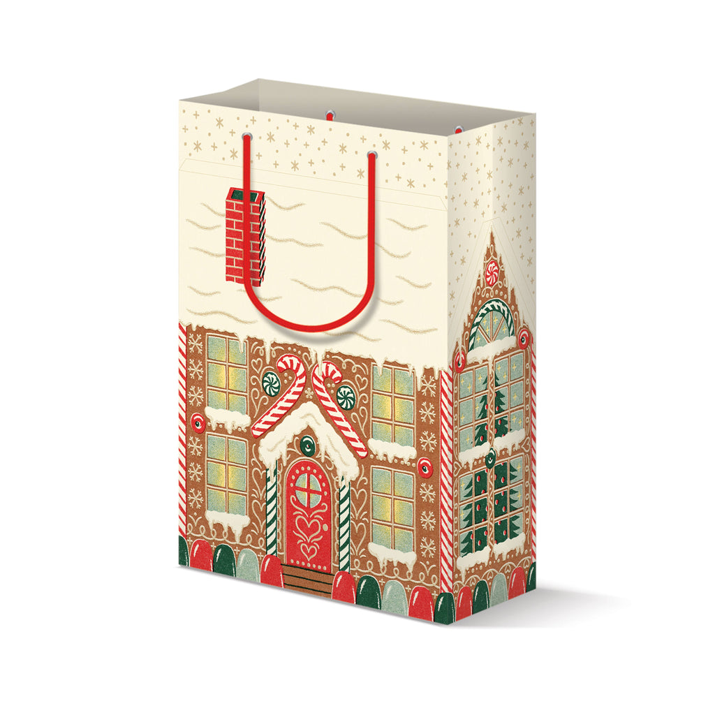 Gingerbread House Gift Bag