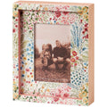 Mixed Florals Inset Box Frame