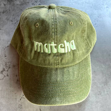 Matcha Baseball Cap Dad Hat