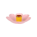 Colored Enamel Flower Shaped Candle Holders | Mothers Day Gifts |