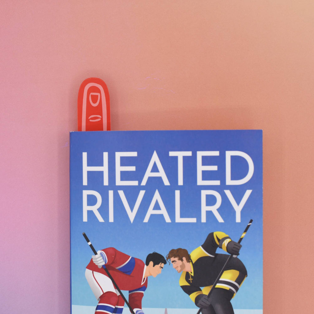 Foam Finger Sports Bookmark (it's die cut!)