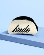 Bride Claw Clip | bridal hair accessories ivory black