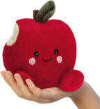 5" Plush Crisp Fall Red Apple Palm Pals