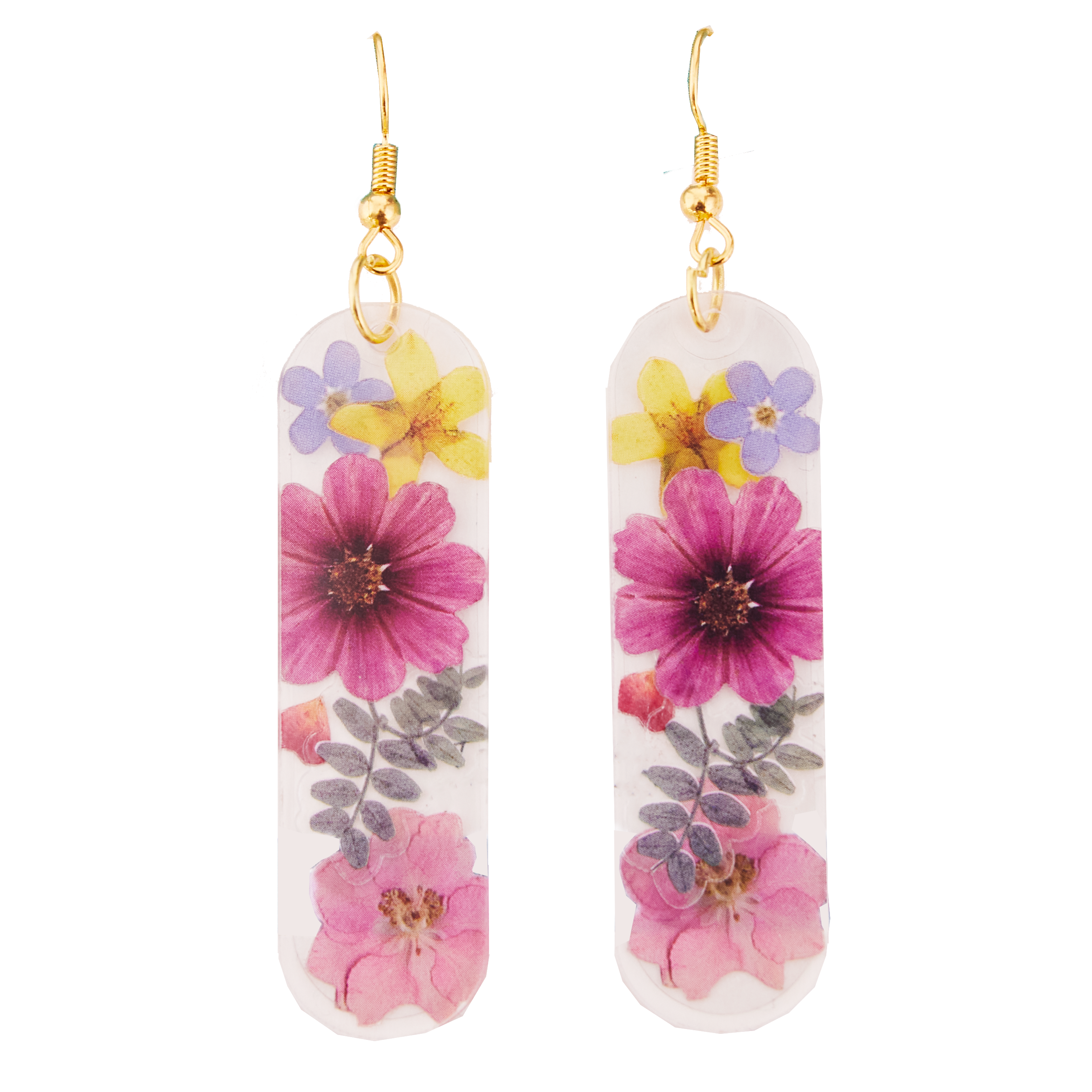 Pressed Floral Earrings - Adult Craft Kit