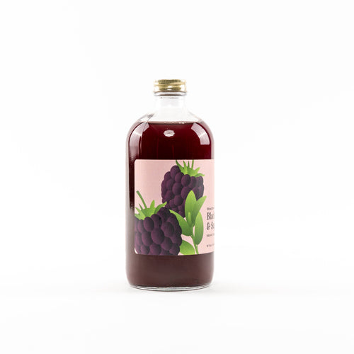 Blackberry & Sage Cocktail/Mocktail Mixer