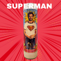 Luminary David Corenswet Superman Prayer Altar Candle