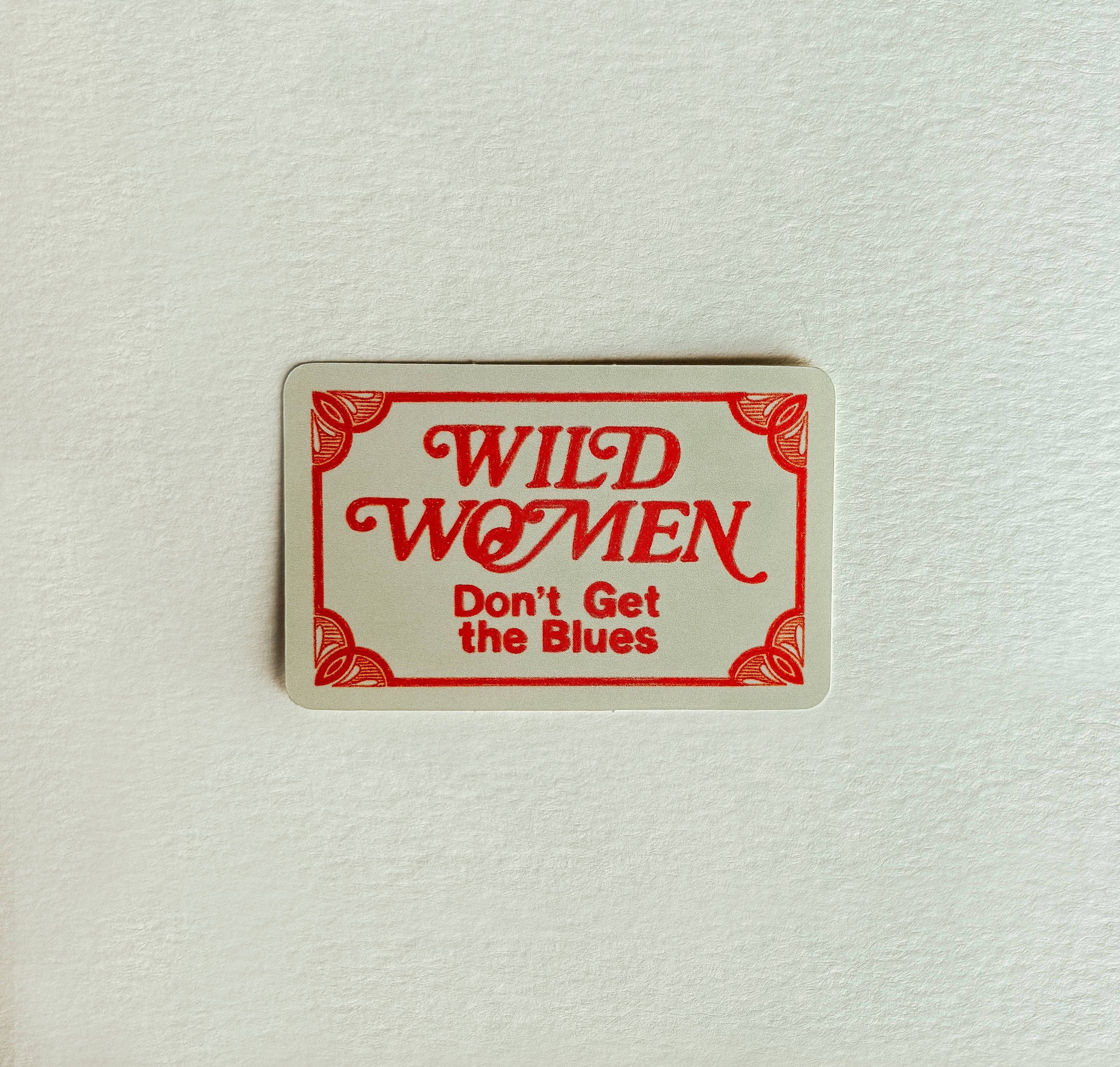 Wild Women Sticker