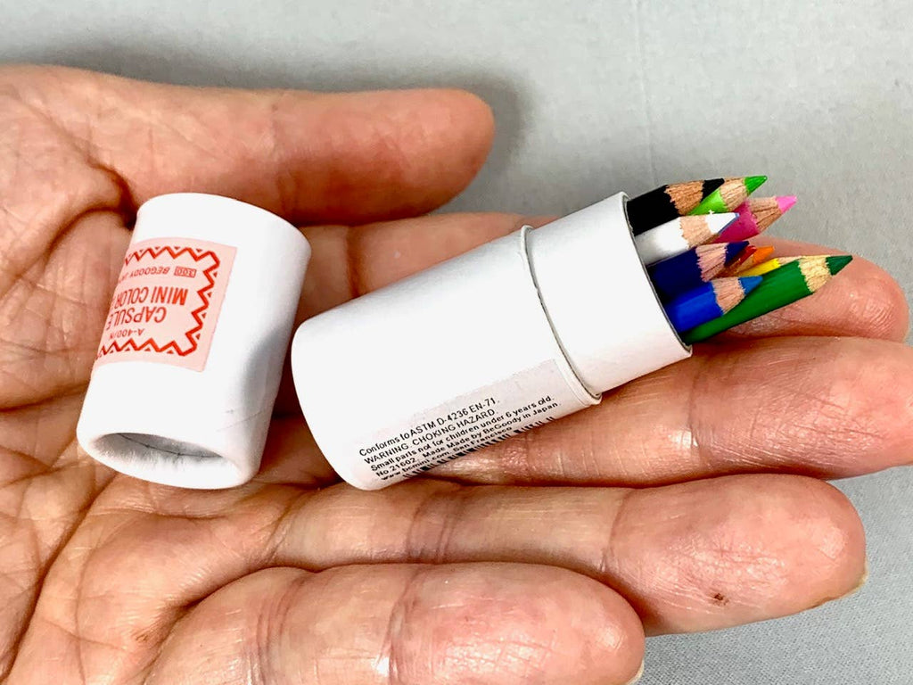 Mini Pencils in Mini Paper Tube