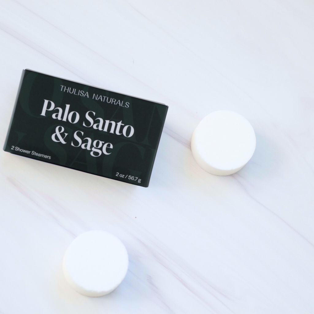 Men's Shower Steamers | Palo Santo + Sage | Men’s Grooming