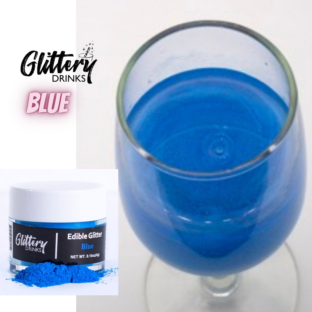 Edible Shimmer Powder for Drinks - Glitter - Various Colors