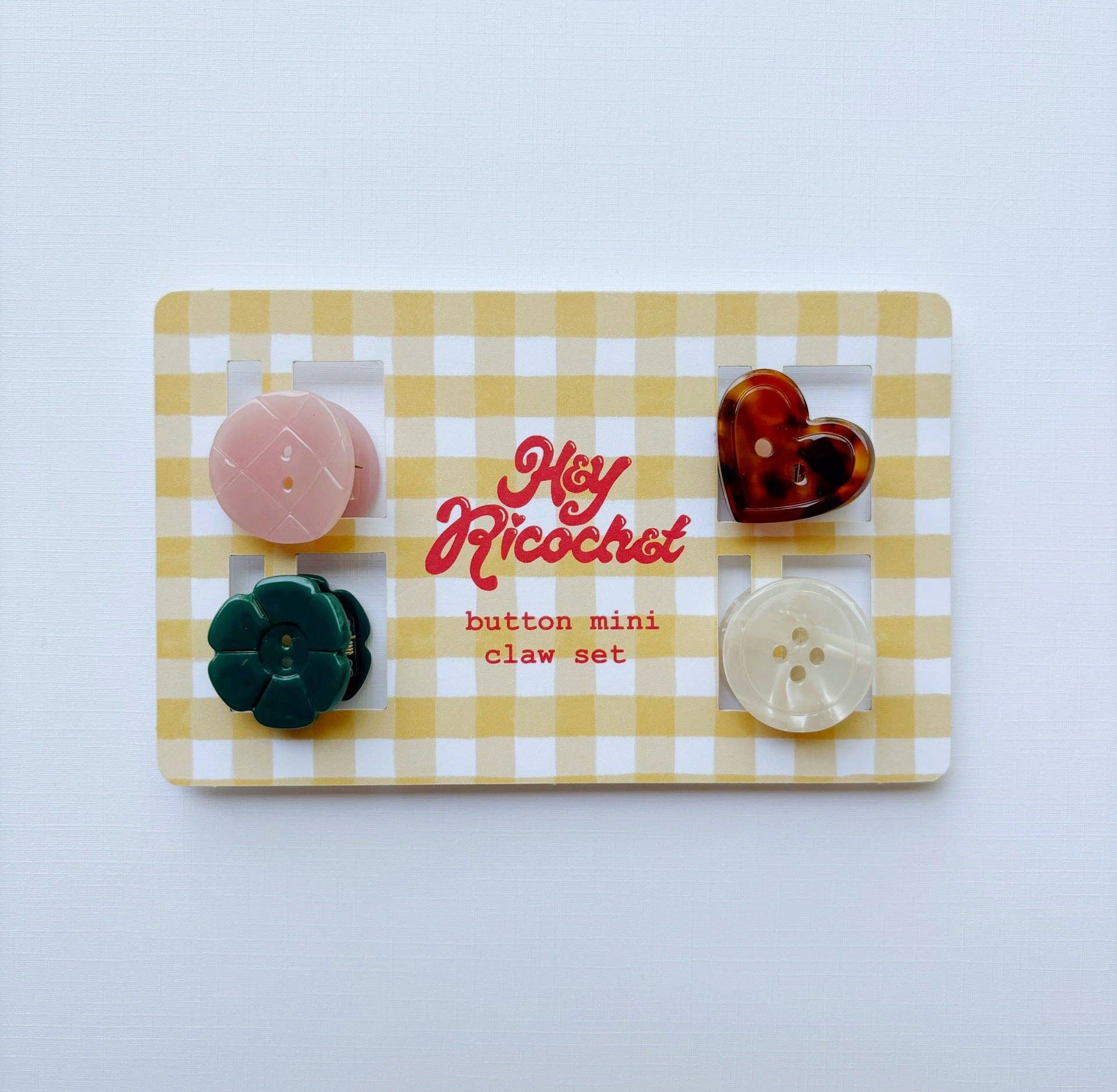 Button Mini Claw Set