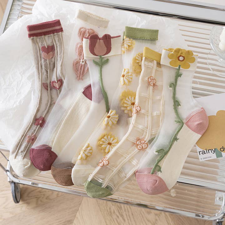 Summer Sheer Mesh Socks