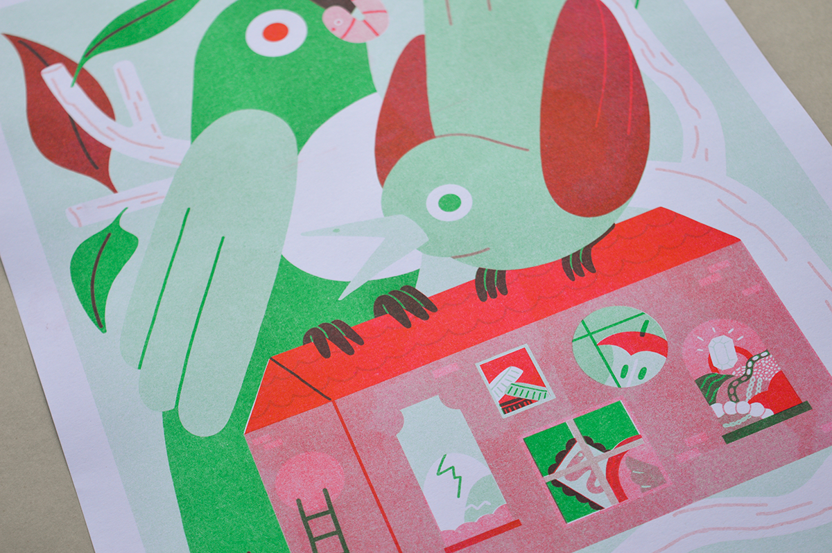 Collectors A3 Risograph Print - Limited Edition
