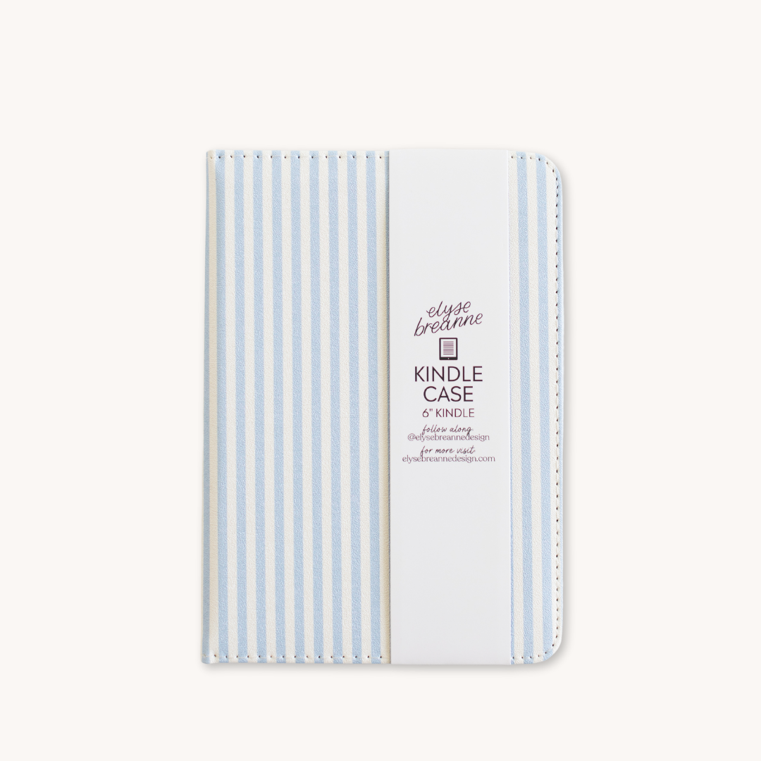 Blue Stripes Kindle Case | Bookish & Reading