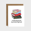 Fictional Boyfriends Love Card