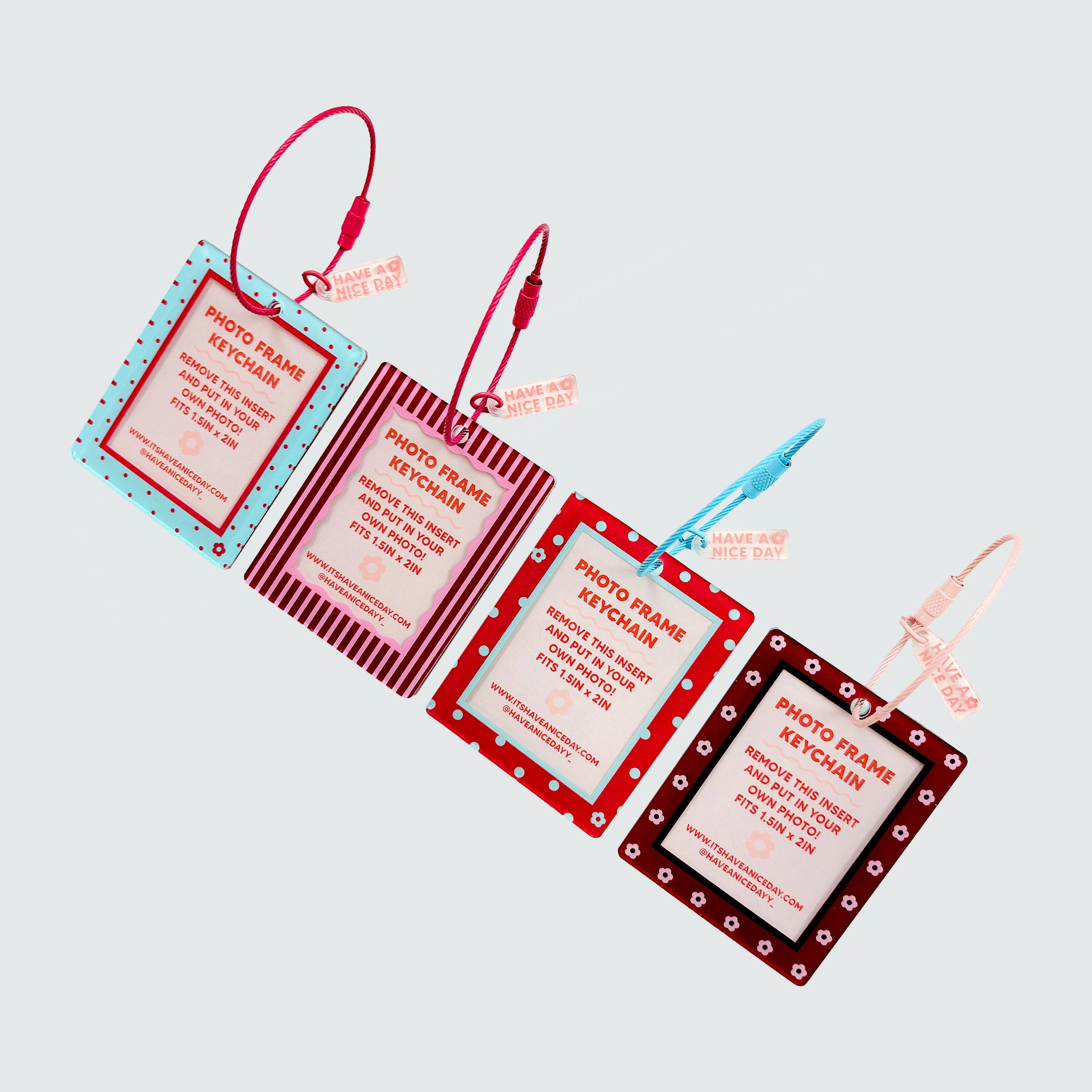 Photo Frame Keychain - Forever & Always