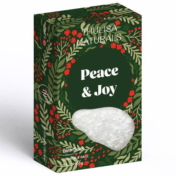 Holiday Christmas Magnesium Bath Salt Soak | Orange + Sage