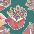 Mystery Book club Vinyl Sticker