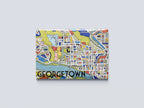 Georgetown, DC Map Magnet