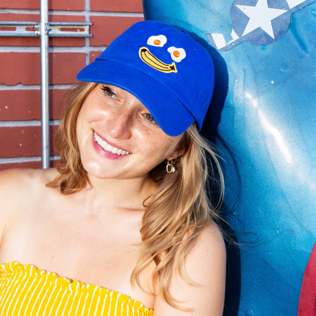 Happy Egg Face Hat