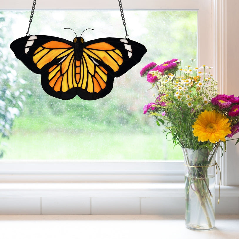 Yellow and Orange Single Butterfly