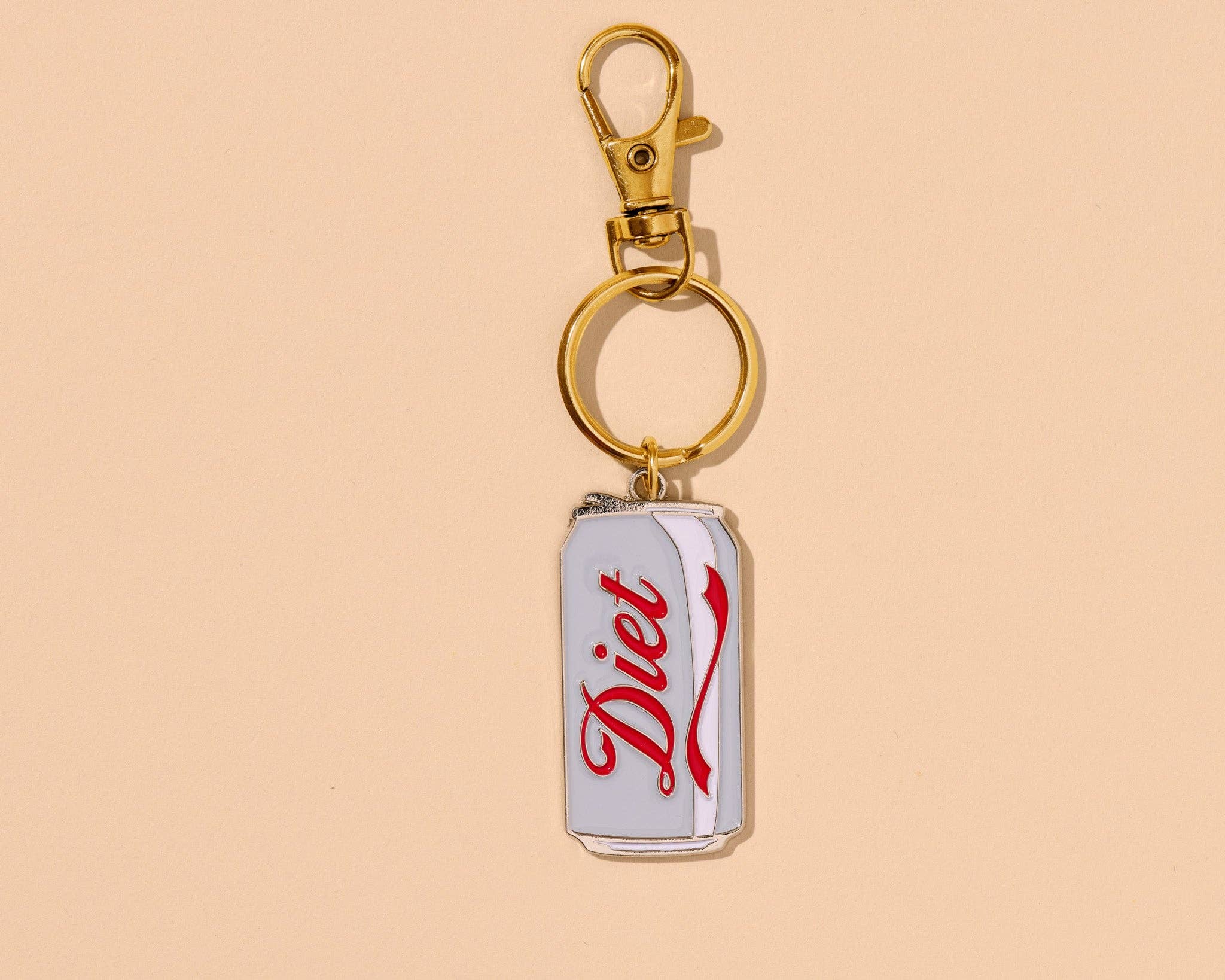 Diet Soda Enamel Keychain & Bag Charm