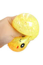 Glittery Bao Bun Dumpling Water Bead Filled Squishy - 12 Pcs