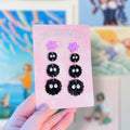 Soot Sprites Handmade Acrylic Earrings & Keychains