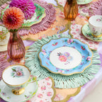 Mixed Floral Paper Plates - 12 Pack | Mothers Day Tea Party Decor |