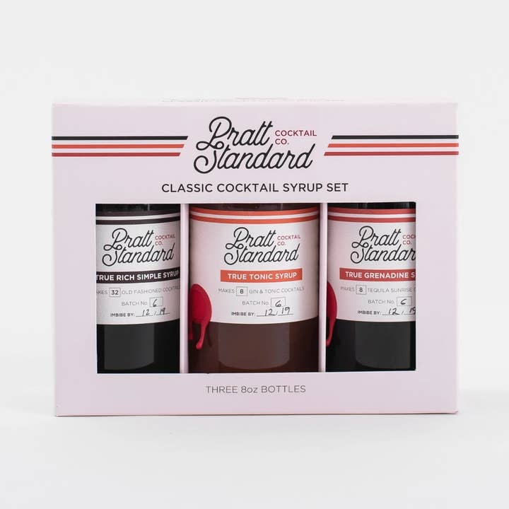 Classic Cocktail Syrup Set