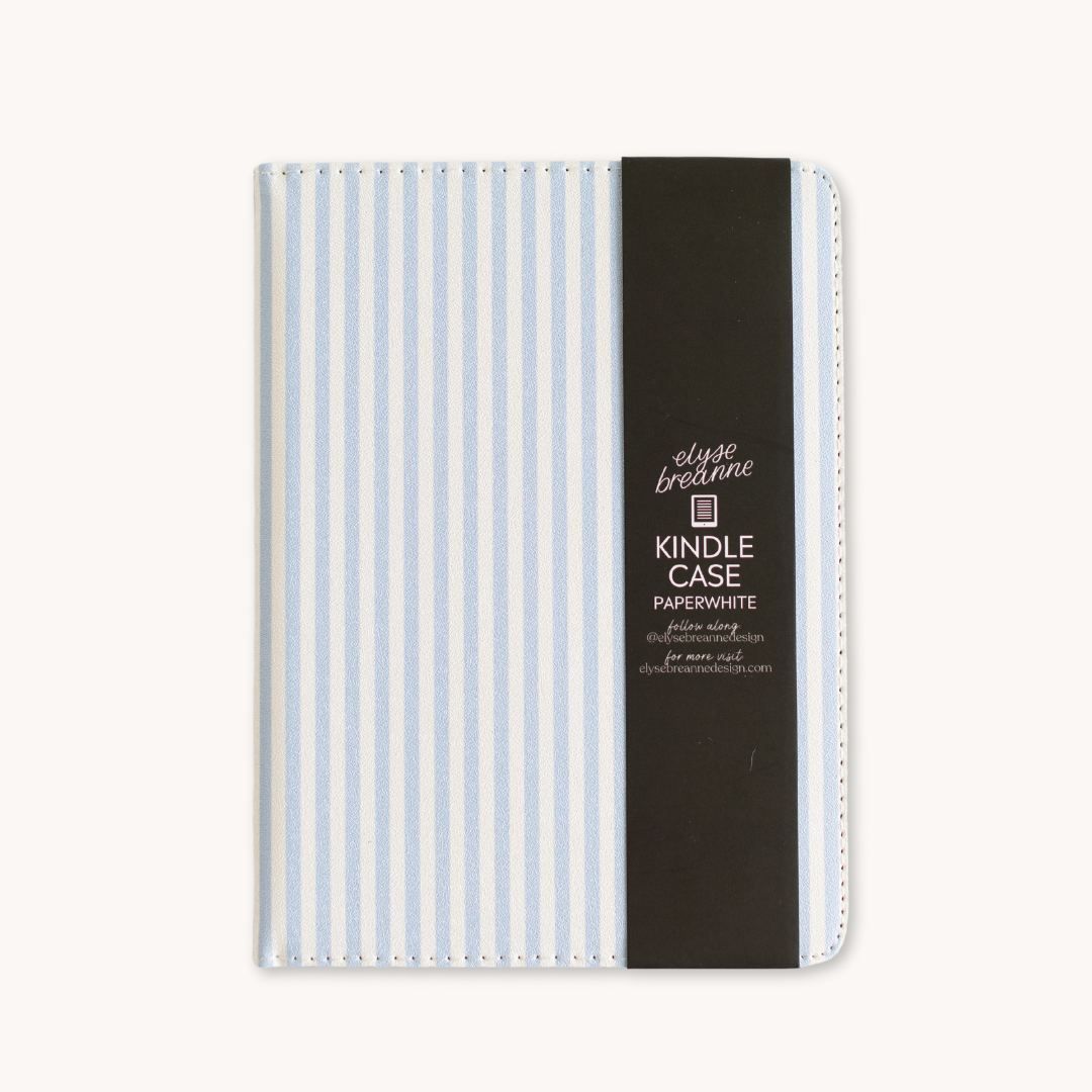 Blue Stripes Kindle Case | Bookish & Reading