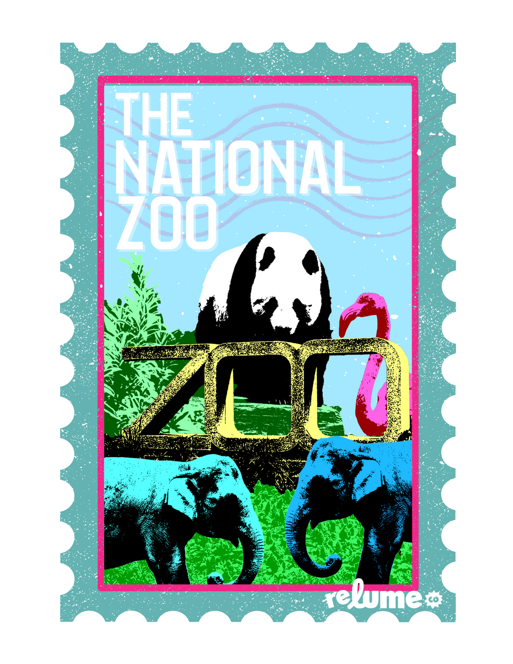 Vintage Holy Grail - DC Stamp Prints