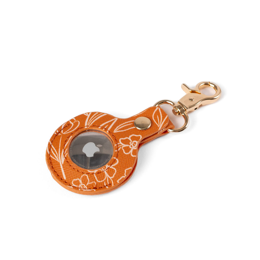 Floral AirTag Keychain