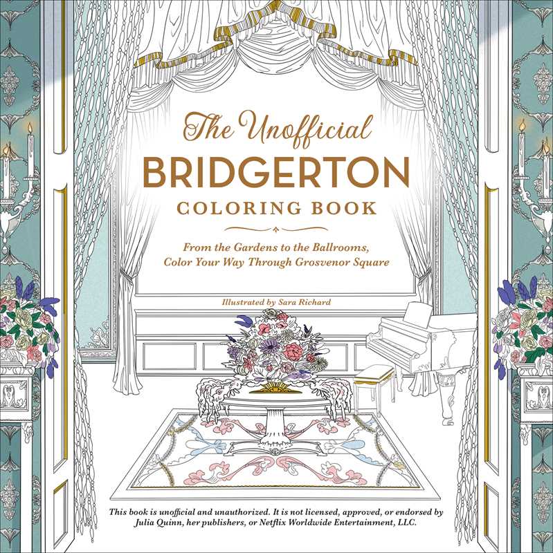 Unofficial Bridgerton Coloring Book