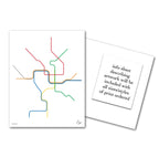 Washington DC Transit Minimalist Wall Decor
