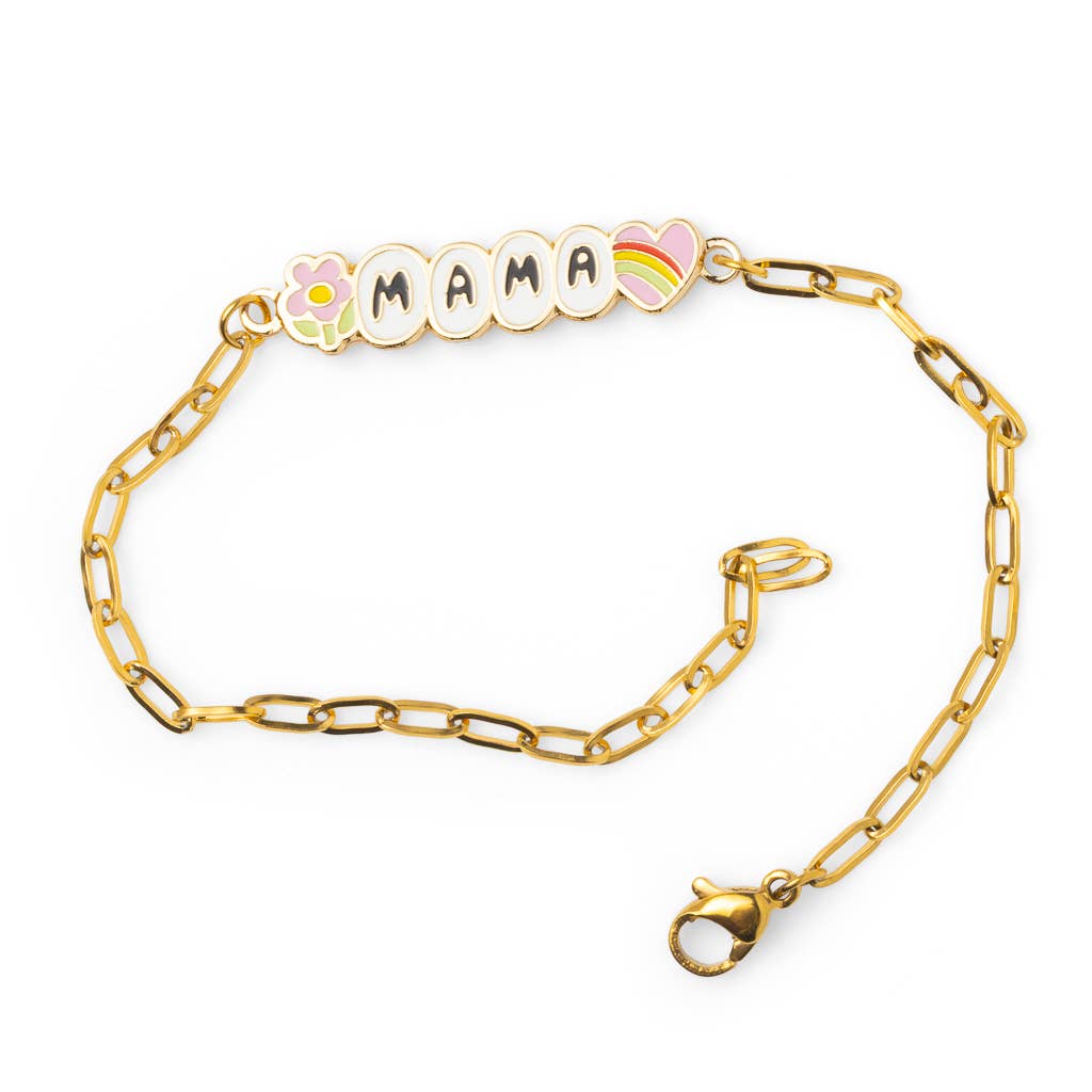 Mama Bracelet - Gold Mother's Day Gift Statement Jewelry