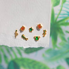 Emerald Rainforest Stud Set