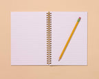 Sardines A5 Lettepress Spiral Notebook