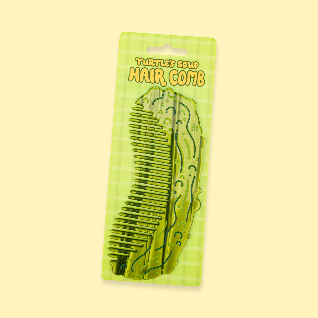 Pickle Hair Comb, Funny, Food, Hair Accessory, Durable Comb