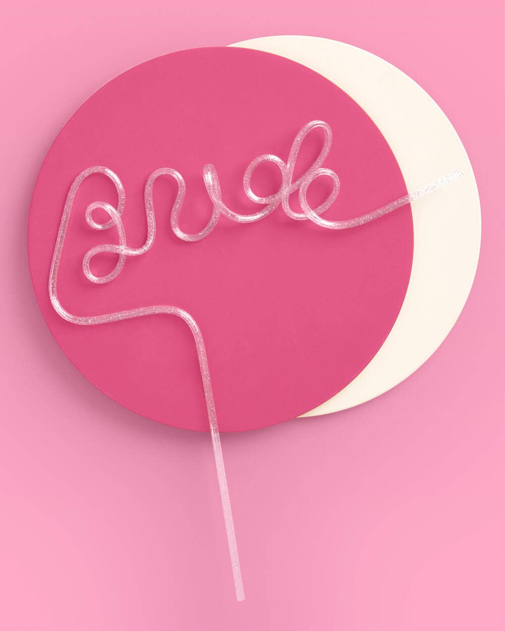 XL Glitter Bride Straw, Bachelorette Party Gift, Supplies
