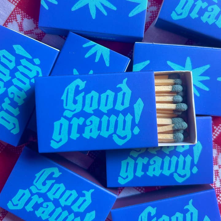 Good Gravy! Matches For Dinner Party, Home Decor, Candles