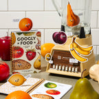 Brass Monkey Googly Food Sticker Book