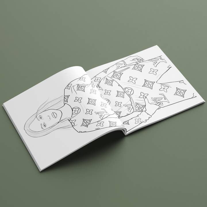 Colour Me Good Billie Eilish Coloring Book