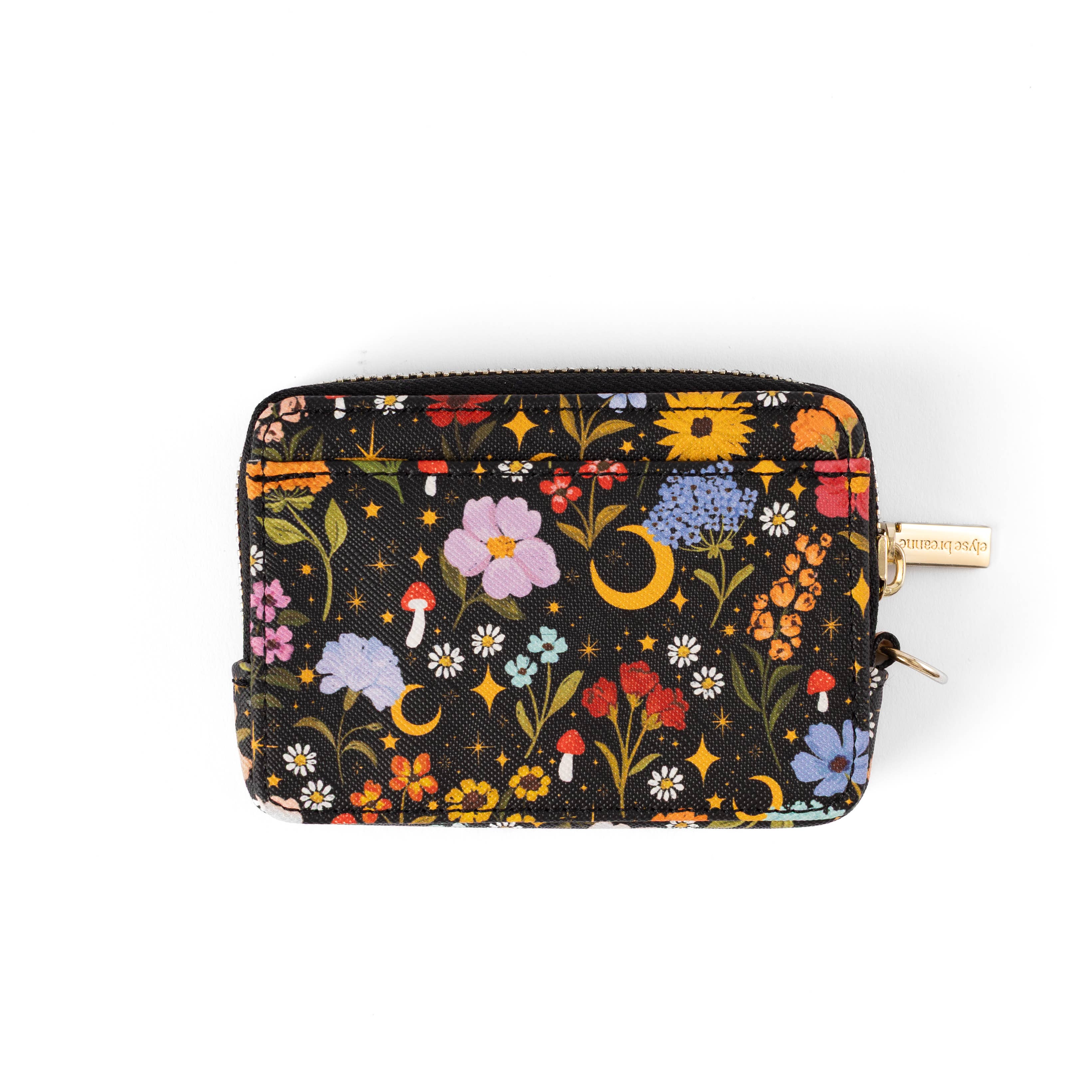 Celestial Garden Zip Wallet