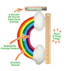 Get Kickin' Rainbow Kicker Refillable Cat Toy