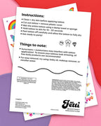 Pride Rainbow Tattoos | LGBTQ, festival, party favors