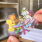 Tea Time Sticker