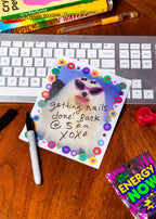 Diva sticky memo pad