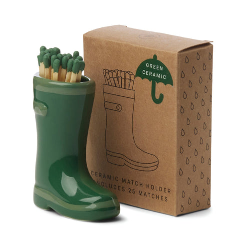 Wellington Boot Matches- Dark Green